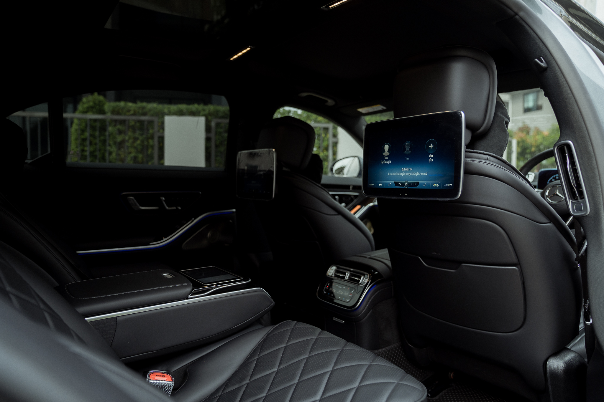 ภายในรถ S-Class พรีเมียม